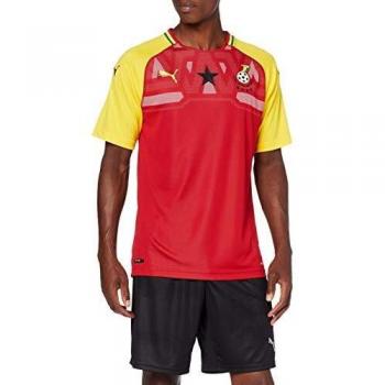 PUMA Herren GFA Ghana Heimtrikot – Replica SS Chili Pepper Dandelion, XL/XXL