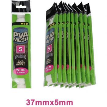 Maille PVA soluble 10 pièces 5M 25mm 37mm pour carpe