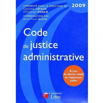 Code de justice administrative 2009