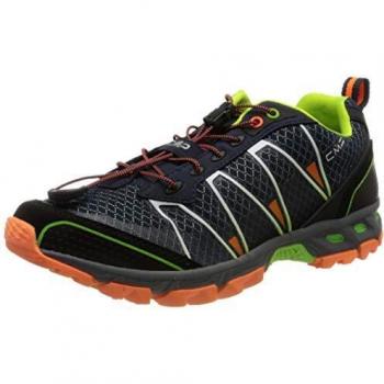 CMP Herren ALTAK Trail‑Laufstiefel – Navy‑Mint‑Orange Fluo, 46 EU