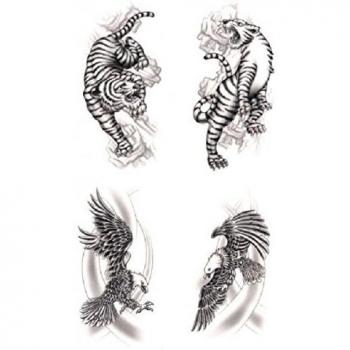 Herma 6746 Tattoo Aufkleber Black Art Classic