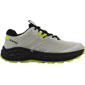 Vapour Geo Trail – Modèle Hi‑Tec 40 Blanc-Noir-Jaune Fluo