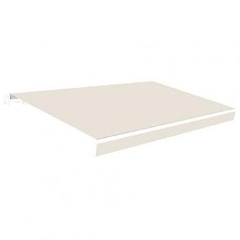Lona de poliéster en color crudo para toldo 4x2,5m