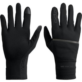 Gants d’hiver légers coupe‑vent Noir M – Odlo