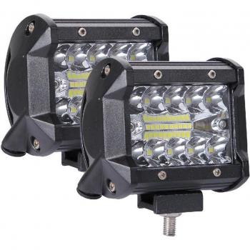 Lámpara de Conducción 200W 4” LED – Uso en Tractor y Vehículo Pesado