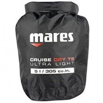 Mares Cruise Dry T-Shirt Light 5 l Sac de Transport Noir, 15 x 48 cm, 5 L