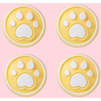 4pcs Cat Dog Paw Joystick Caps for Nintendo Switch Controller