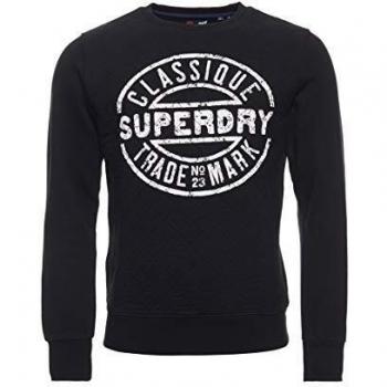 Veste de travail Superdry tissu quilté noir S
