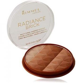 Rimmel Radiance Brick highliting Bronzer Puder Farbton 001 Light 12 g