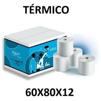 Rollo Térmico Fabrisa 60x80 mm (10 Unidades)