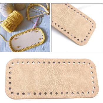 Nail Cushion Crochet Handbag – PU Leather Edition
