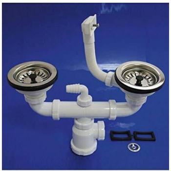 Siphon T-44CR 1 1/2 avec système de trop-plein