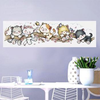 Embroidery Cross Stitch Kit with Floss