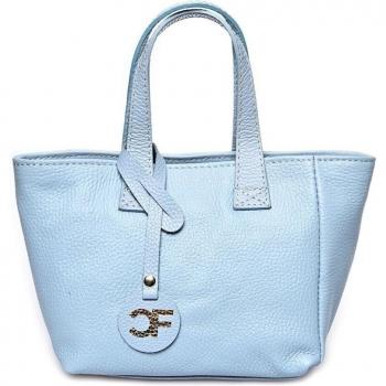Bolso de mano Carla Ferreri tamaño único color celestial
