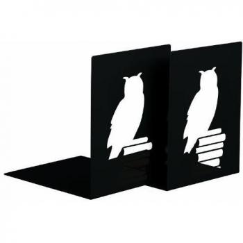 Serre-livres Métal Hibou
