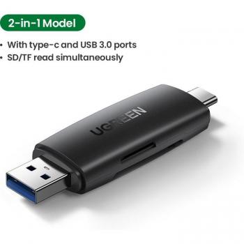 UGREEN USB 3.0 Card Reader for Laptops and Phones