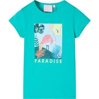 T-shirt Enfant Vert Menthe 92