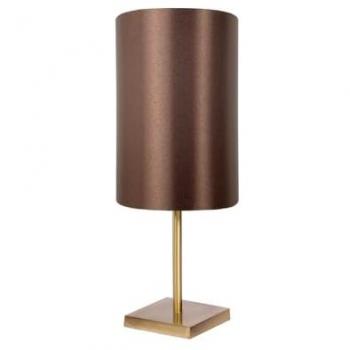 Rundes Lichtobjekt aus massivem Messing