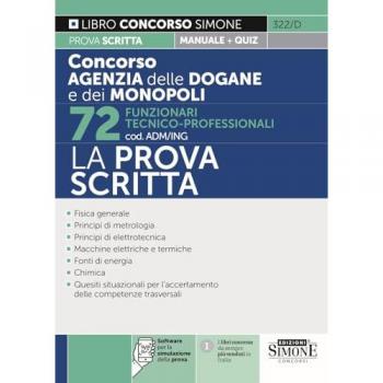 Concorso Agenzia Dogane e Monopoli 72 Funzionari Tecnico Professionali