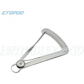 Calibrador de Espesor de Metal para Dentología