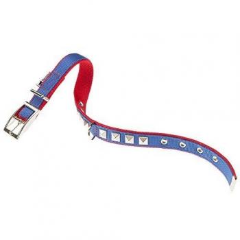 Ferplast Collar para Perros Dual CF20/43 Azul y Rojo 100g