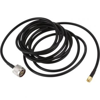10ft RG58 Zopf Kabel N-Männchen zu RP-SMA-Stecker für WLAN-Antenne Gold