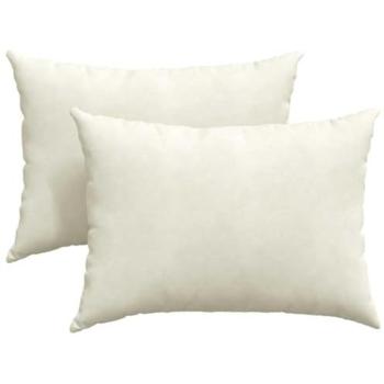 Premium Cream Corduroy Throw Pillows – 70x50 cm (2 Pack)