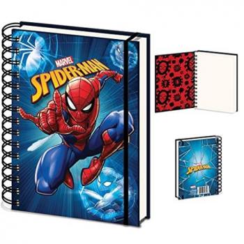 Cuaderno A5 Spiderman Web Strike