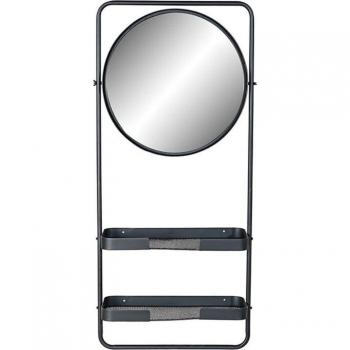 Specchio Pareti Elegante Nero DKD 55x20x120