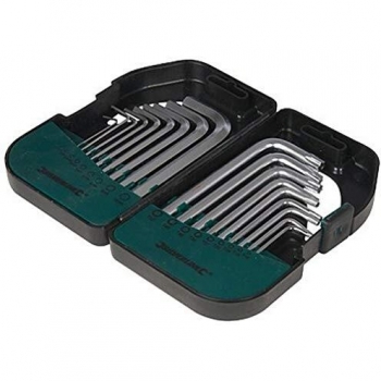 Silverline 341662 Hex / T9 -T50 Key Set 18pce