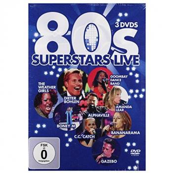 Die großen Stars der 80er: Live-Compilation (3 Discs)