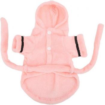 Plush Hooded Bathrobe for Pets