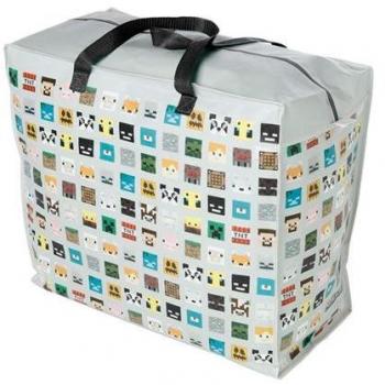 Minecraft Faces Storage Bag