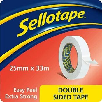 Arts & Crafts Double Sided Tape 25mm x 33m