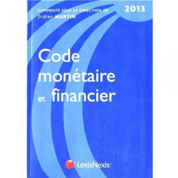 Code monétaire et financier 2013