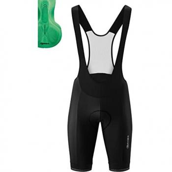 GONSO Radhose SITIVO BIB – Herren – Schwarz (Größe L)