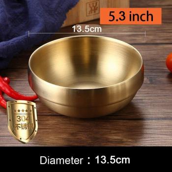14 cm Dubbele Dikke Roestvrijstalen Kom
