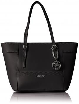 Guess Women’s Delaney Small Classic Tote Handbag, Nero Color