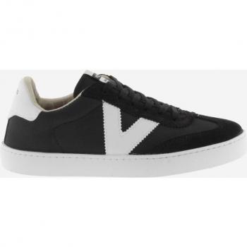 Zapatillas Deportivas Victoria de Nylon y Serraje al Tono