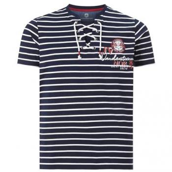 Jan Vanderstorm T-Shirt ARBOGAST im Streifen-Design