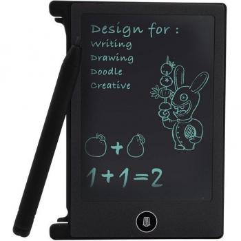 Tablette LCD effaçable 4,4 pouces ultra-mince avec stylet