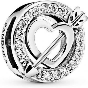 Colgante de plata Pandora con circonitas transparentes