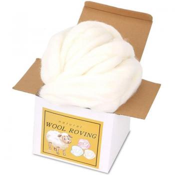 LMDZ 8.82oz Wool Roving for Needle Felting