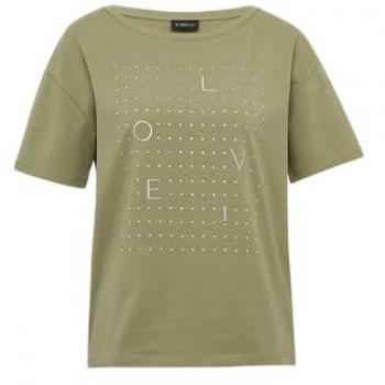 Maglietta s.Oliver Black Label in Olive & Silver