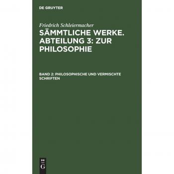 Philosophische und vermischte Schriften