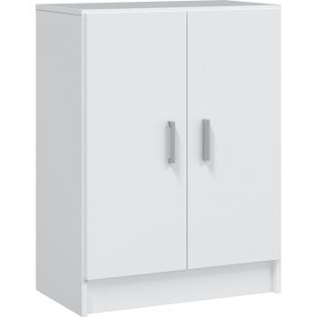 Armario multiusos con estante, 59x37h80 cm