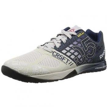 Reebok Crossfit Nano 5.0 Zapatillas deportivas, Gris / Azul / Negro
