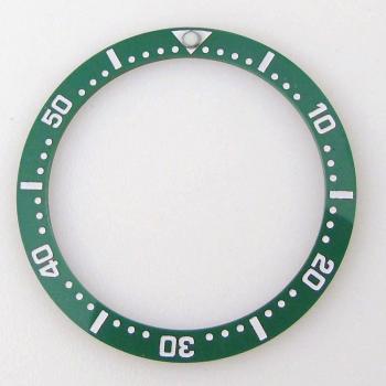 Flat Ceramic Bezel Insert 33.7MM x 27.5MM x 0.8MM for MOD Skx013
