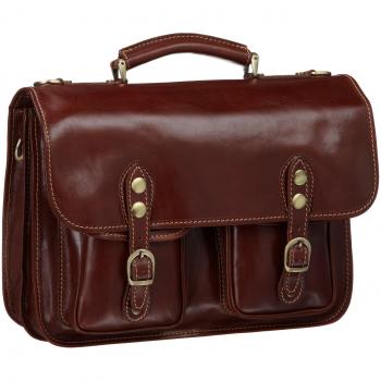 Floto Post Messenger Bag – Brown
