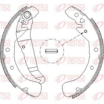 REMSA Trommelbremsbacken 4422.00